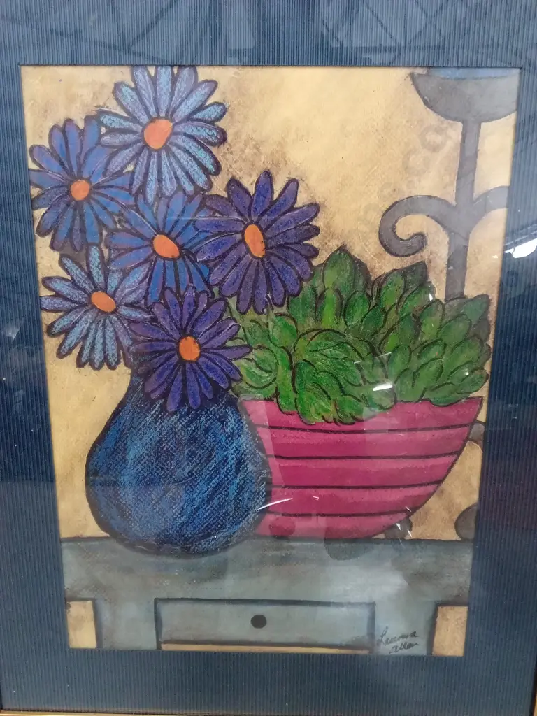 COLLECTION OF VARIOUS ART PIECES, MIDDLE PIECE IS 66CM X 50CM Image 1++