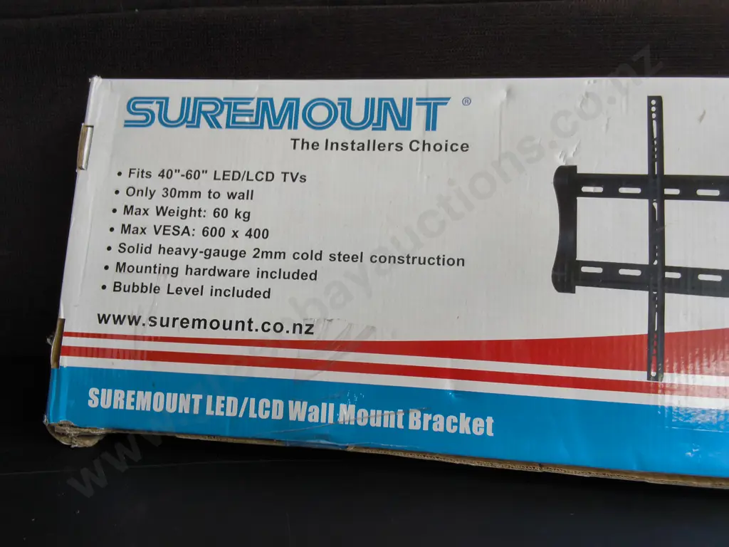 SUREMOUNT TV WALL MOUNT, BOXED Image 1++