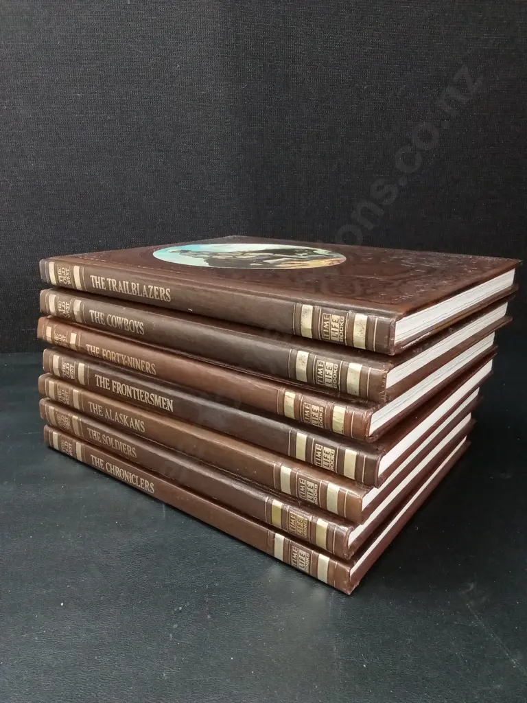 7 VOLUMES OF THE OLD WEST SERIES Image 1++