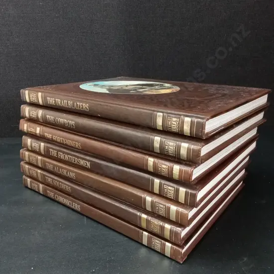 7 VOLUMES OF THE OLD WEST SERIES