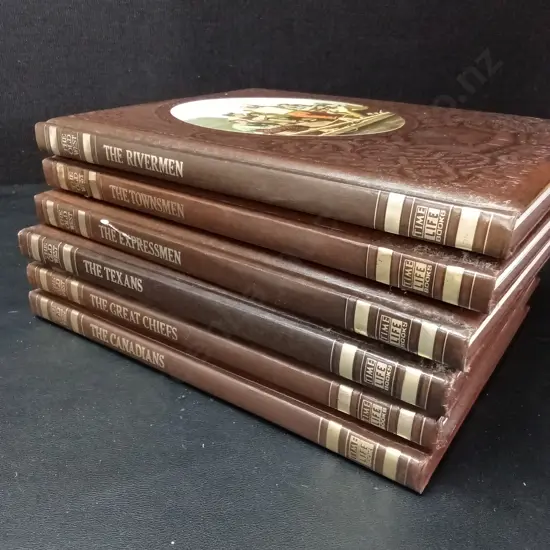 6 VOLUMES OF THE OLD WEST SERIES