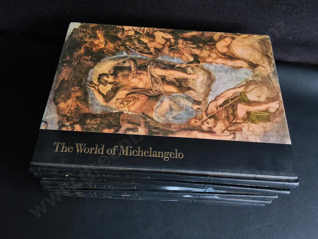 6 VOLUMES OF VINTAGE TIME LIFE LIBRARY OF ART BOOKS Image 1++
