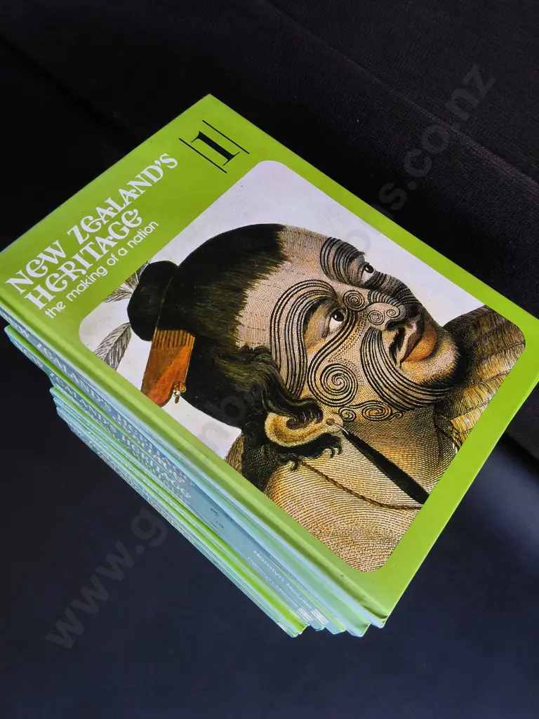 COLLECTION OF VINTAGE NEW ZEALAND'S HERITAGE BOOKS, VOL 1-17 Image 1++