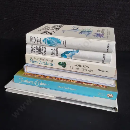 6 NEW ZEALAND BOOKS