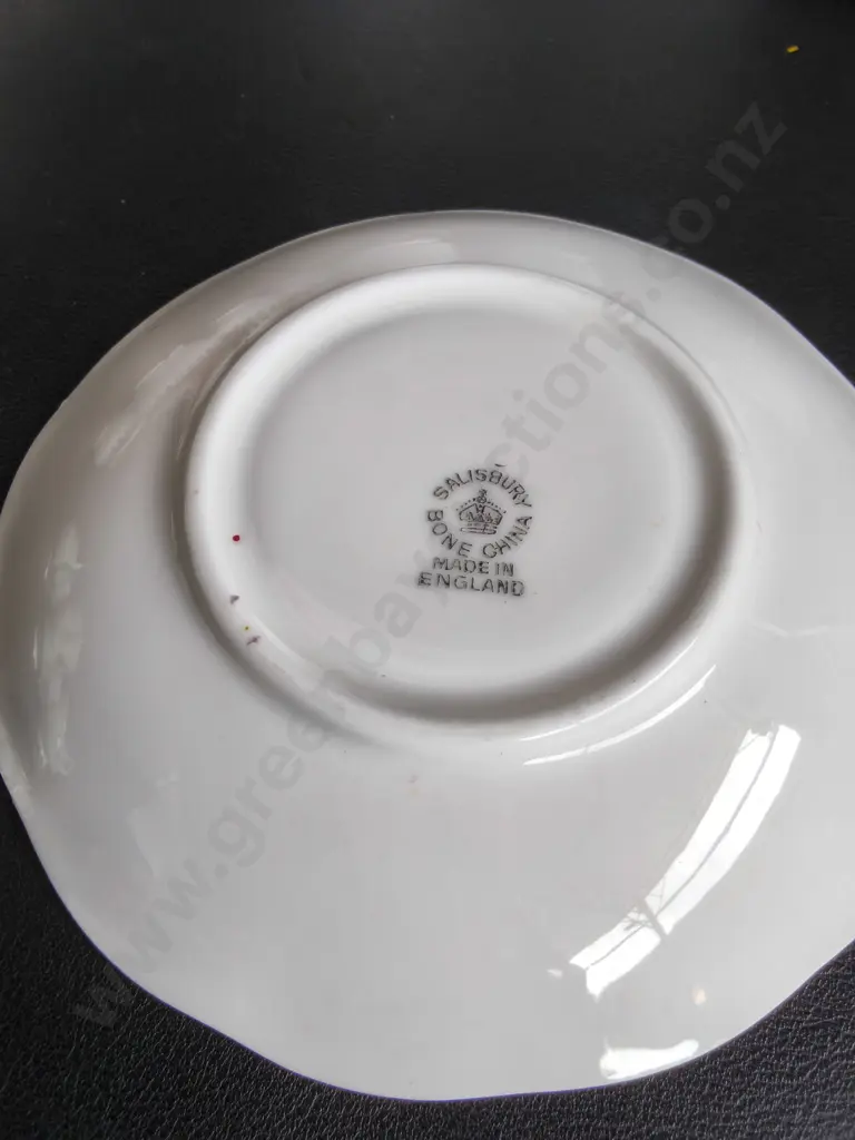 VINTAGE SALISBURY FINE BONE CHINA 14 PIECE TEA SERVICE, TALLEST H 18 CM Image 1++