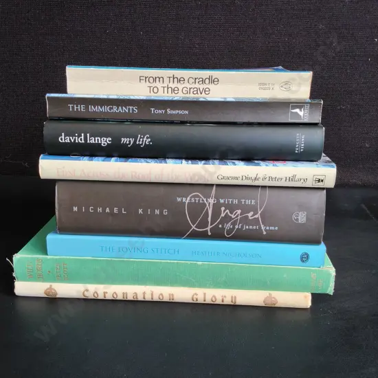MIX OF 8 BOOKS