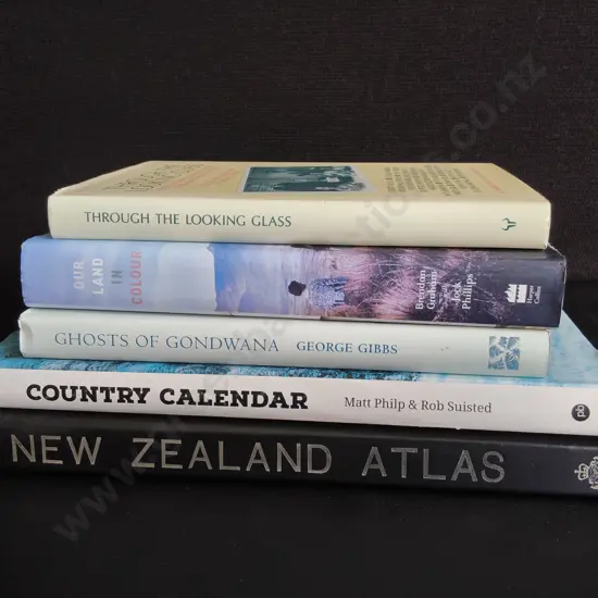 5 NEW ZEALAND BOOKS