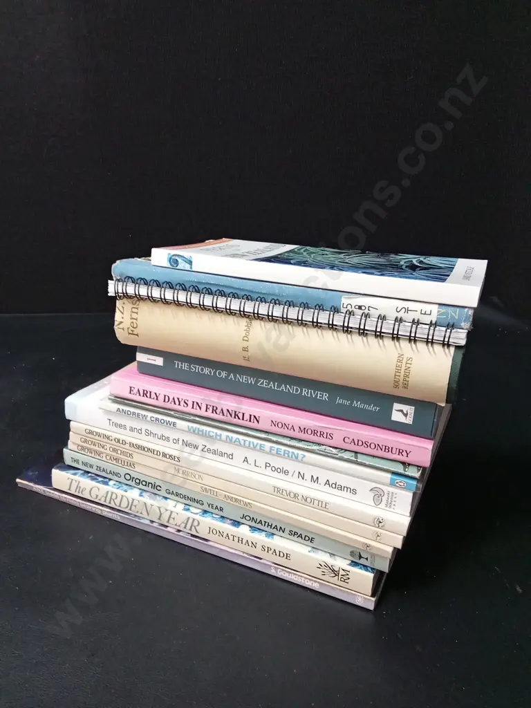 COLLECTION OF NEW ZEALAND NATURE BOOKS Image 1++