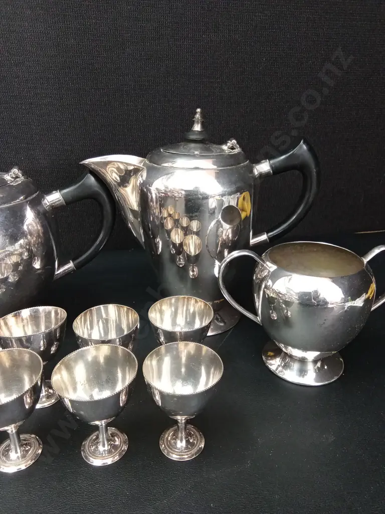 VINTAGE SILVER PLATED EPNS ITEMS TALLEST H20CM Image 1++