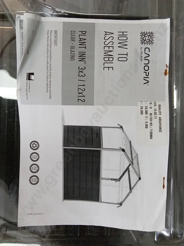 BRAND NEW CANOPIA PLANT INN GREENHOUSE Image 1++