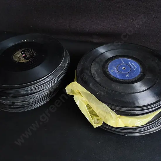COLLECTION OF VINTAGE 78 RPM SHELLAC RECORDS
