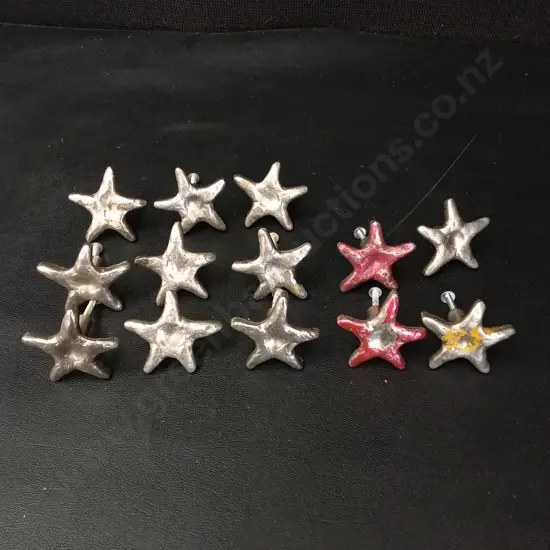 13 STARFISH DRAWER KNOBS H5CM