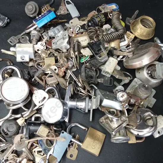 BAG OF LOCKS AND KEYS