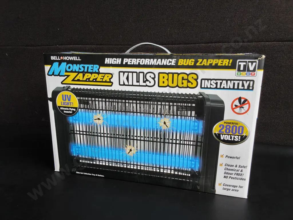 HIGH PERFORMANCE BUG ZAPPER, BOXED Image 1++