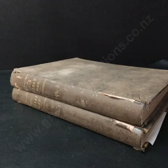 VOLUMES 1 AND 2 OF THE GREAT WAR BOOKS