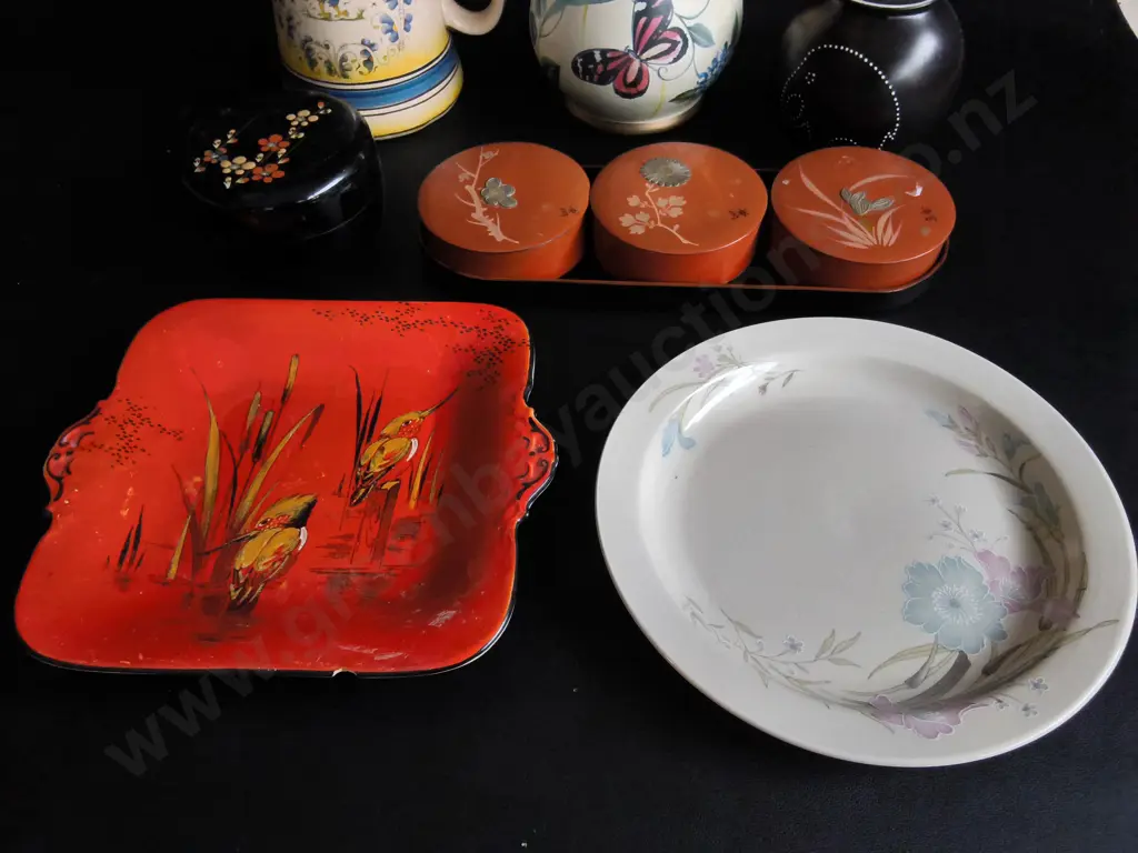MIX OF VINTAGE DECOR AND TABLEWARE ITEMS, TALLEST H 25 CM Image 1++