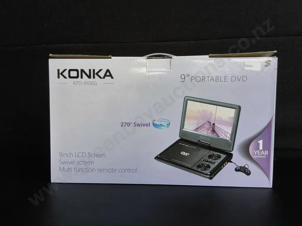 BRAND NEW KONKA PORTABLE DVD PLAYER Image 1++