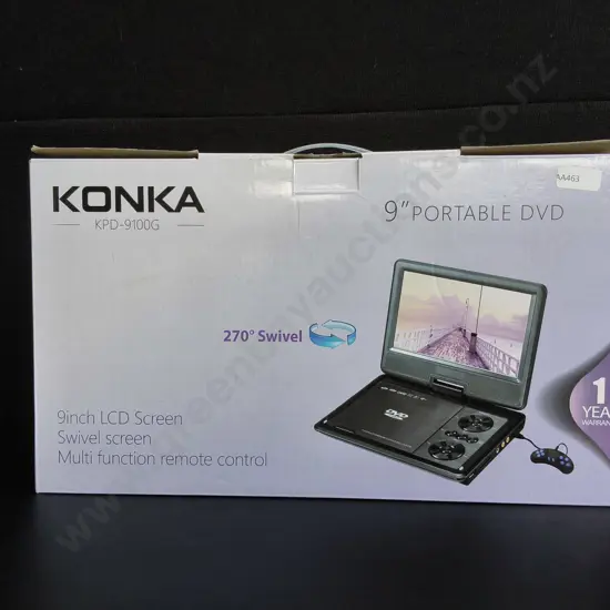 BRAND NEW KONKA PORTABLE DVD PLAYER