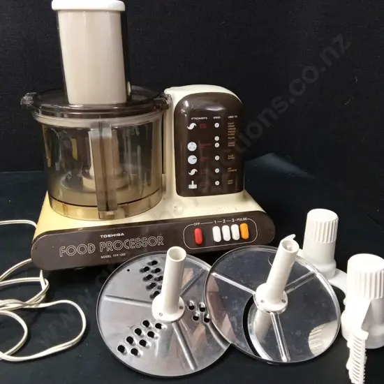VINTAGE TOSHIBA FOOD PROCESSOR WORKING