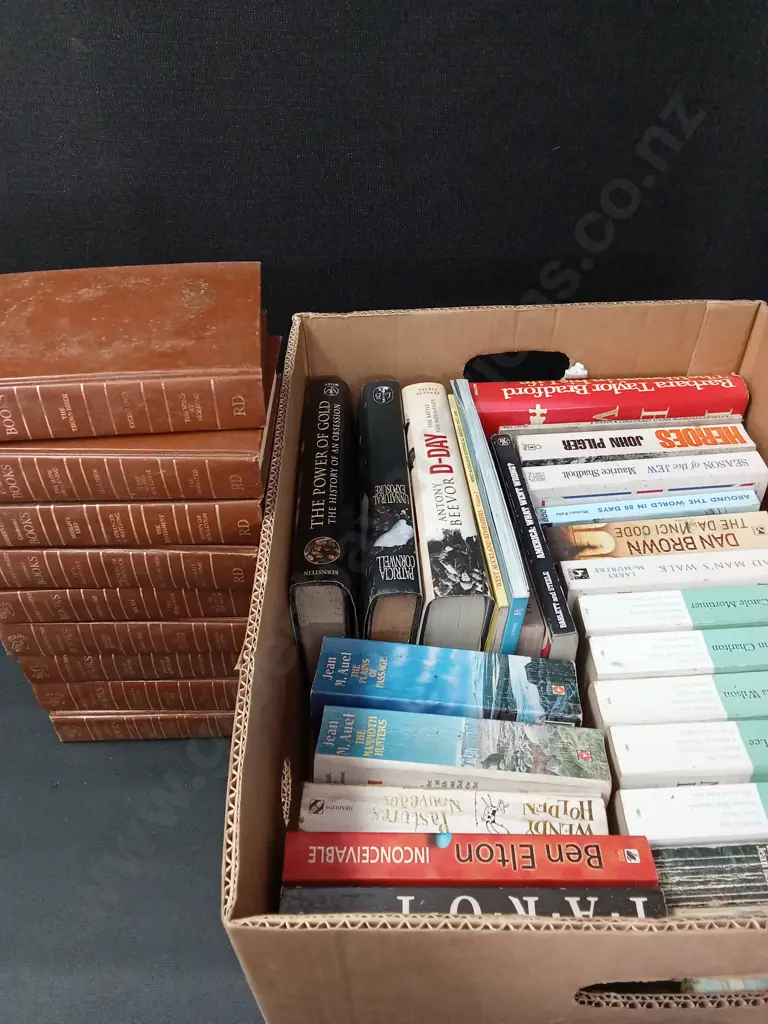 BOX OF BOOKS Image 1++