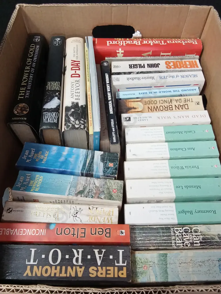 BOX OF BOOKS Image 1++