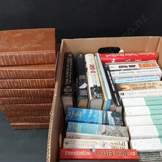 BOX OF BOOKS
