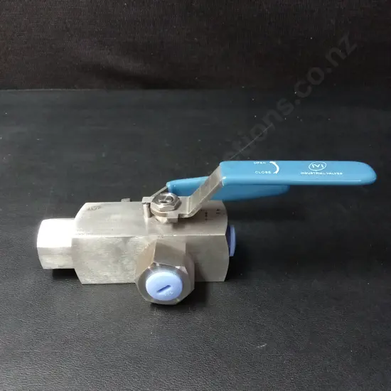STAINLESS STEEL INDUSTRIAL LEVER-OPERATED BALL VALVE