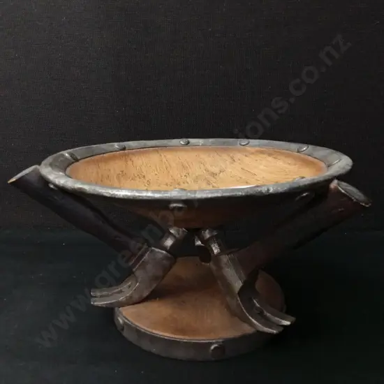 DECORATIVE HAMMER BOWL H16CM