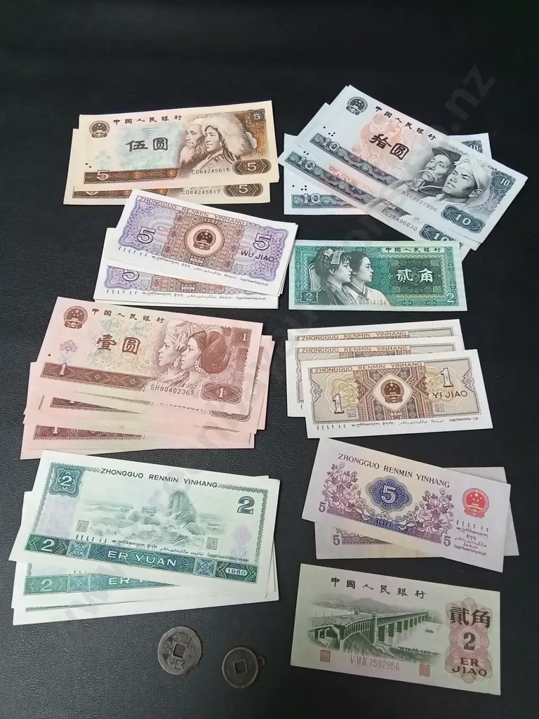 COLLECTION OF VINTAGE CHINESE NOTES Image 1++