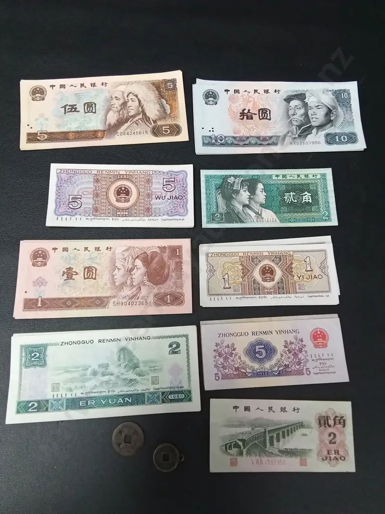COLLECTION OF VINTAGE CHINESE NOTES Image 1++