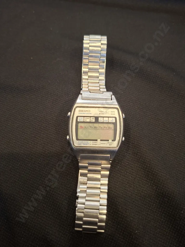 WATCH SEIKO A127-5029A DIGITAL CHRONOGRAPH Image 1++