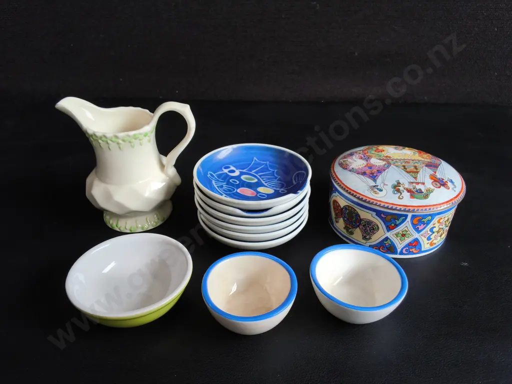 MIX OF KITCHENWARE, INCLUDING CREAMER AND SMALL DISHES, TALLEST H 9 CM Image 1++