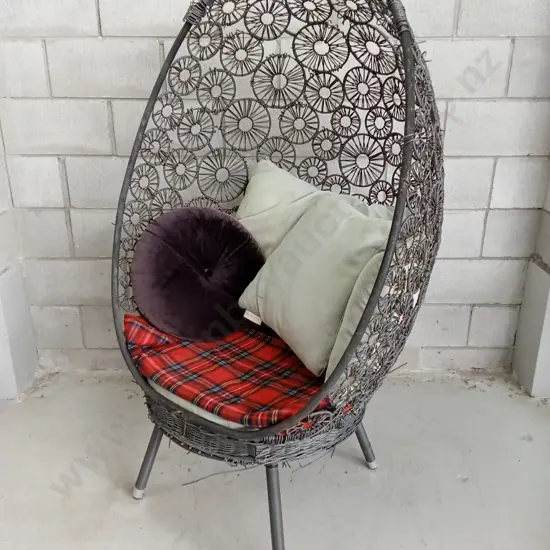 PATIO EGG CHAIR, H 150CM