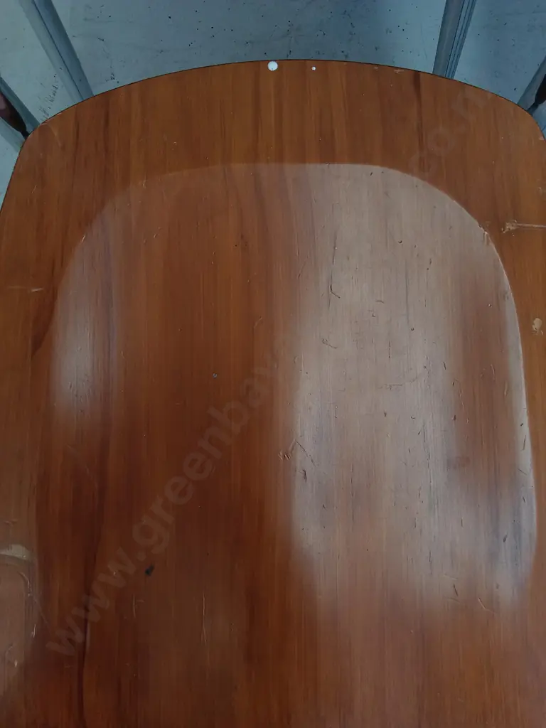 4 WOODEN CHAIRS WITH METAL FRAMES Image 1++