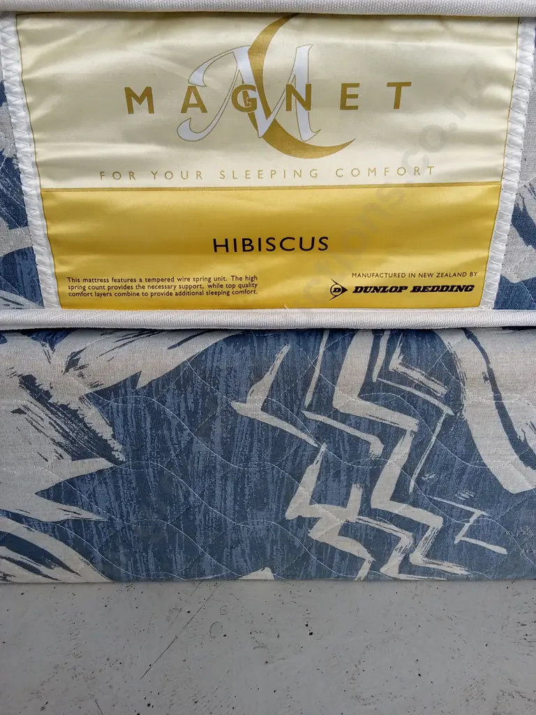 QUEEN MAGNET MATTRESS WITH MATCHING BASE Image 1++