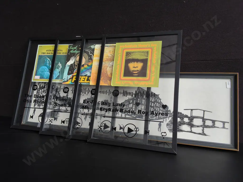 4 FRAMED PRINTS, WODEST W 90 CM Image 1++