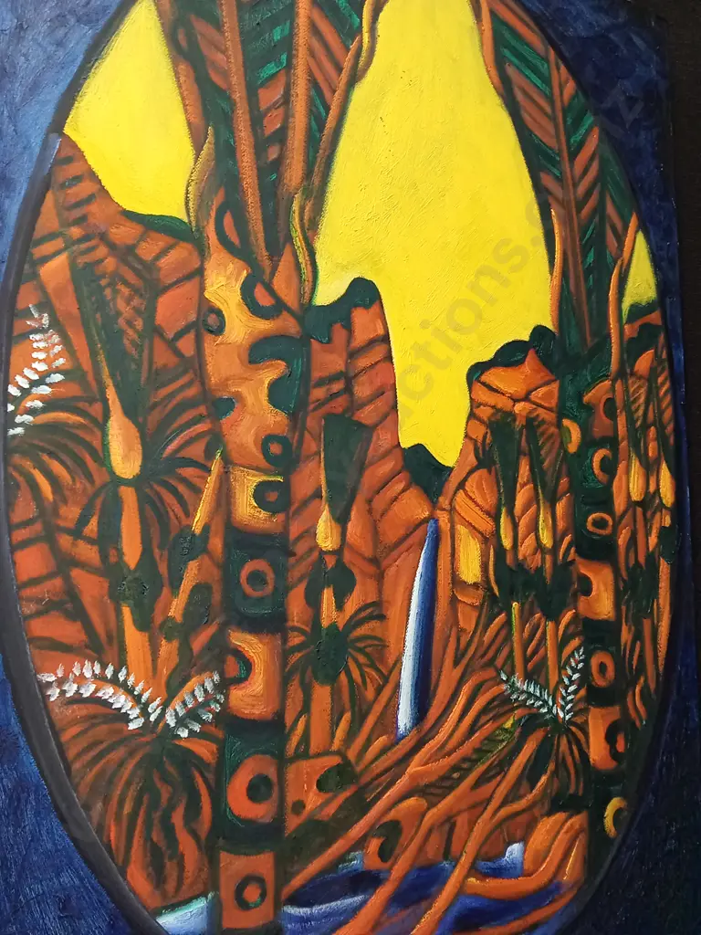 ORIGINAL 2026 PAINTING BY DEAN BUCHANAN H76CM L51CM Image 1++