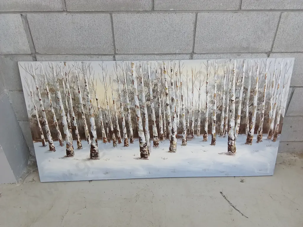 PAINTING ON CANVAS, 140CM X 70CM Image 1++