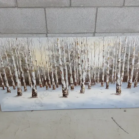 PAINTING ON CANVAS, 140CM X 70CM