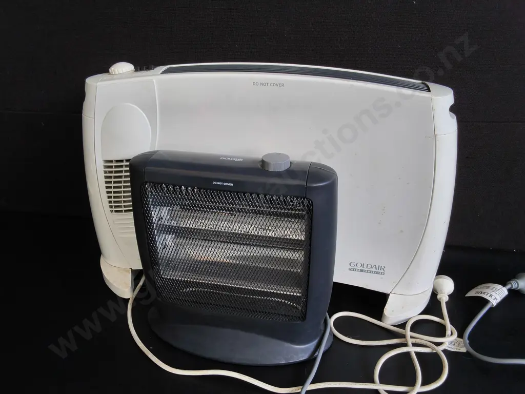 PAIR OF GOLDAIR HEATERS, WORKING Image 1++