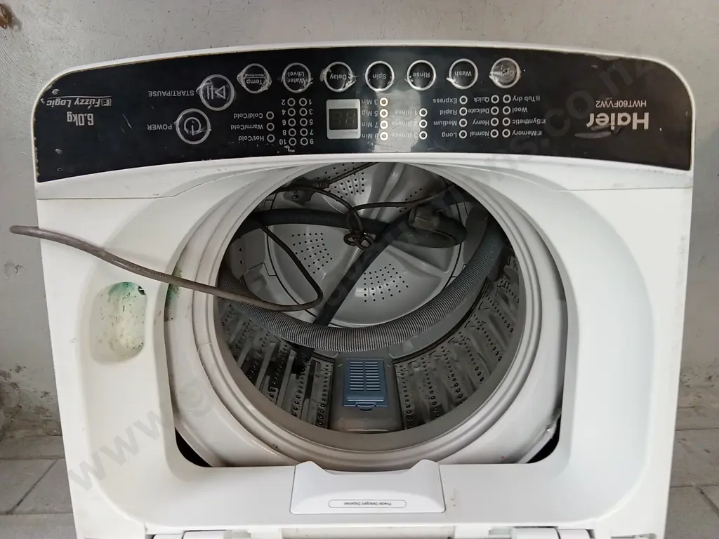 HAIER HWT60FVW2 WASHING MACHINE WORKING Image 1++