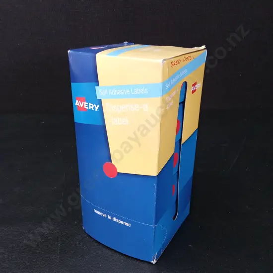 5,250 RED ADHESIVE DOTS