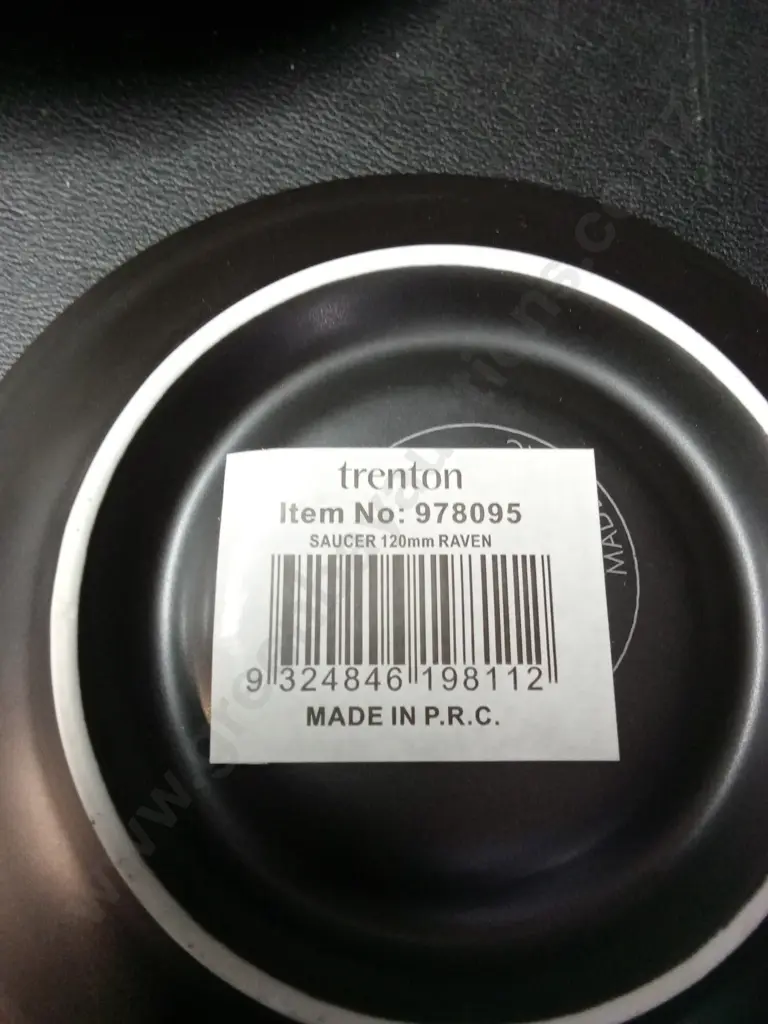 BOX OF TRENTON SAUCERS Image 1++