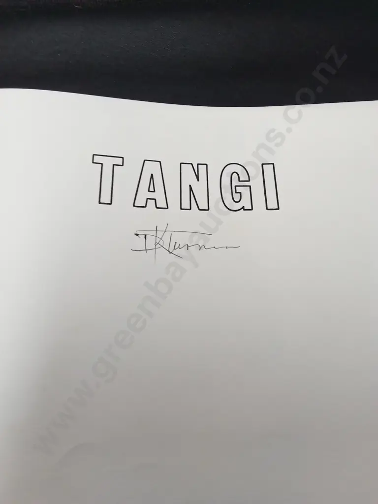 SIGNED 1963 FIRST EDITION BOOK TANGI BY DENNIS TURNER Image 1++