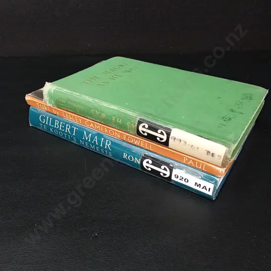 4 MĀORI HARD COVER BOOKS