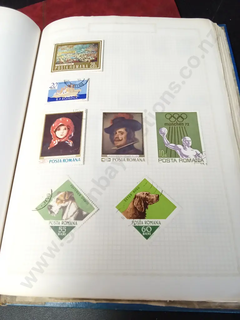 2 STAMP ALBUMS Image 1++
