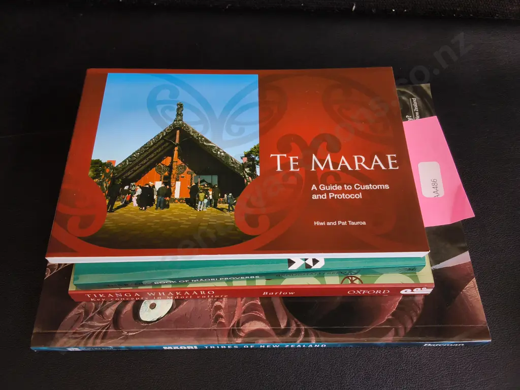 4 BOOKS ON MĀORI CULTURE Image 1++