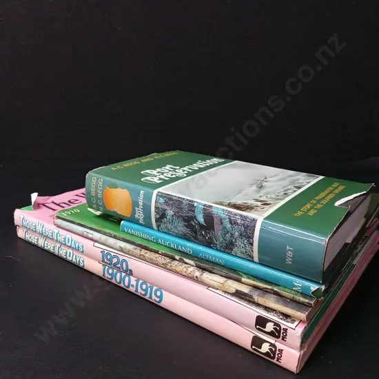 6 VINTAGE NEW ZEALAND BOOKS