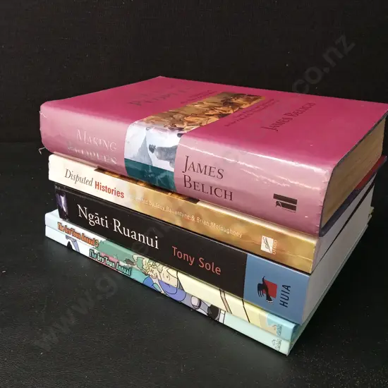 5 NEW ZEALAND BOOKS