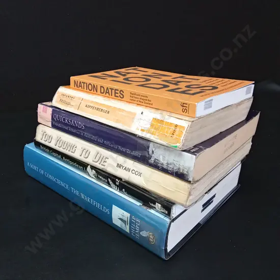 6 BOOKS ON NZ MILITARY AND SOCIAL HISTORY